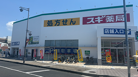室内ゴルフ練習場SWING24/7高座渋谷駅前店の外観